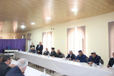 Goranboy rayonunda dini icma rəhbərləri ilə görüş keçirildi