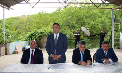 Goranboyda növbəti səyyar qəbul Todan kəndində keçirildi