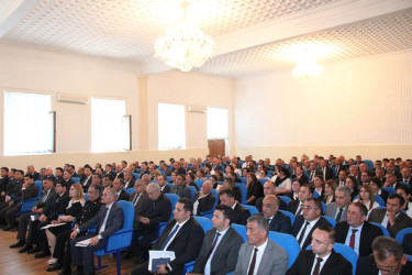 Goranboy rayon İcra Hakimiyyəti başçısı yanında Şuranın növbəti iclası keçirildi