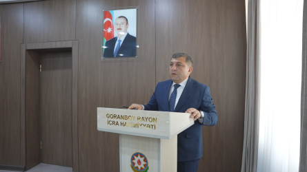 Goranboyda Dövlət Proqramının icra vəziyyəti ilə bağlı iclas keçirildi