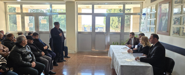 Goranboyda inzibati ərazi dairəsi üzrə nümayəndəliklərdə hesabat iclasları davam etdirilir