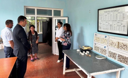Goranboyda laboratoriyaların və texnikaların pambıq  yığımı dövrünə  hazırlıq vəziyyəti ilə bağlı tədarükçü müəssisələrə baxış keçirildi