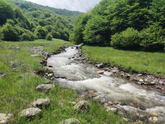 Goranboyda dağlıq ərazidə yerləşən Mənəşli kəndinin içməli su probleminin həlli ilə bağlı, sakinlərlə birgə  müzakirələr aparıldı.