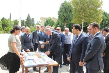 Goranboyda “Şəhərsalma və Memarlıq” ili çərçivəsində sərgi keçirildi
