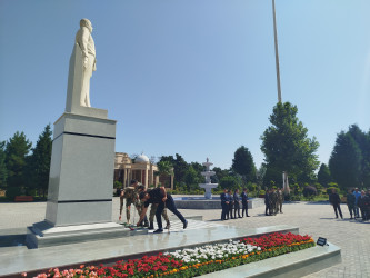 Goranboyda Silahlı Qüvvələr Günü ilə bağlı tədbir keçirildi.