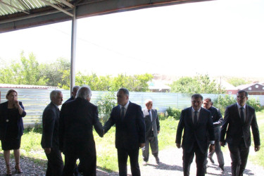 Goranboyda icra başçısı şəhid ailələri ilə görüşdü