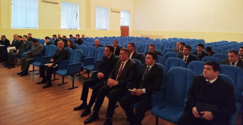 Goranboy rayon İcra Hakimiyyətində Aparat iclası keçirildi
