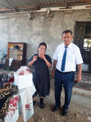 Goranboy rayon İcra Hakimiyyəti tərəfindən, Qurban bayramı mübasibətilə şəhid, qazi, çernobıl əlili və aztəminatlı ailələrə bayram sovqatları verildi