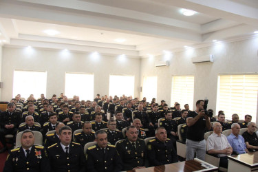 Goranboyda Polis Günü ilə bağlı tədbir keçirildi