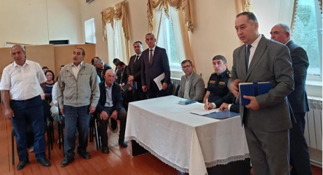 Aşağı Ağcakənddə səyyar qəbul keçirildi