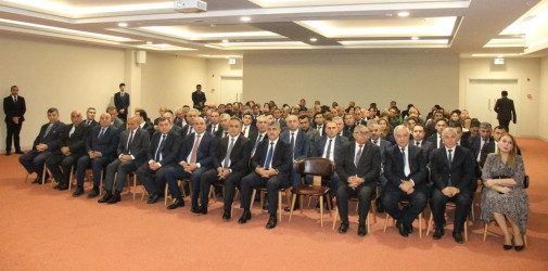 Goranboyda “Konstitusiya və Suverenlik İli”  çərçivəsində “Azərbaycanın bugünkü və sabahkı inkişafının təminatçısı” adlı konfrans keçirildi