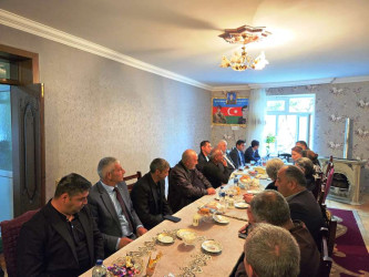 “Konstitusiya və Suverenlik İli” ilə bağlı, Xoylu və Yolqulular kəndlərinin şəhid ailələri ilə görüş keçirildi