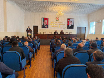 “Goranboy rayonunda pambıqçılığın inkişafı” mövzusunda müşavirə keçirildi