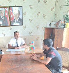 Goranboyda vətəndaş qəbulları davam edir