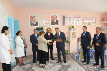 Goranboyda icra başçısı körpələr evi-uşaq bağçasında oldu