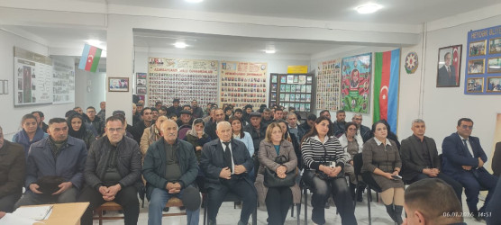 Goranboyda inzibati ərazi dairəsi üzrə nümayəndəliklərdə hesabat iclasları davam etdirilir