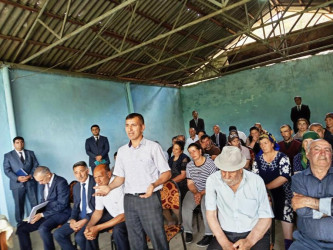 Goranboyda növbəti səyyar qəbul Todan kəndində keçirildi