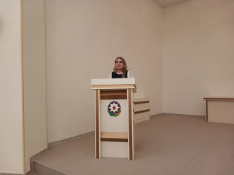 Goranboyda erkən nikaha qarşı marifləndirici tədbir keçirildi