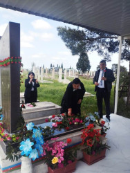 Goranboyda,  şəhid Milli Qəhrəman Niyazi Aslanovun anım günü ilə bağlı məzarı ziyarət  olundu, əziz xatirəsi ehtiramla anıldı