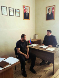 Goranboyda vətəndaşların müraciətlərinə xüsusi diqqət yetirilir