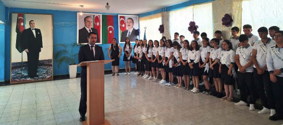 Goranboy rayonunun ümumtəhsil məktəblərində "son zəng" tədbirləri keçirildi