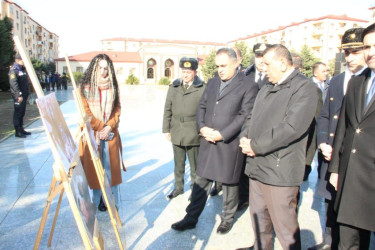 Goranboyda,  Xocalı  soyqırımı  faciəsinin  31-ci  ildönümü  ilə  bağlı, ümumrayon  tədbiri  keçirildi.