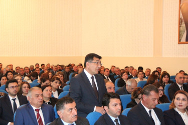 Goranboy rayon İcra Hakimiyyəti başçısı yanında Şuranın növbəti iclası keçirildi