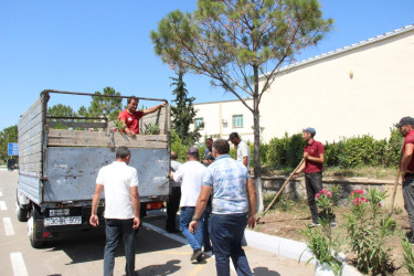 Goranboyda genişmiqyaslı abadlıq və yenidənqurma işləri davam etdirilir