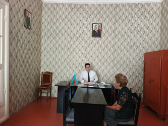 Goranboyda vətəndaş qəbulları davam edir