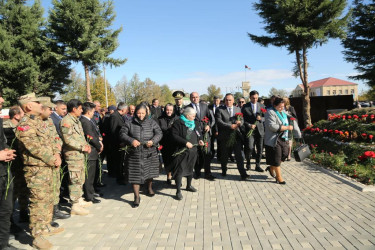 Goranboyda Şəhidlər Xiyabanı ziyarət edildi.