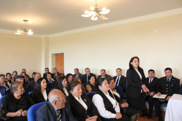 Yolqulular kəndində səyyar qəbul keçirildi