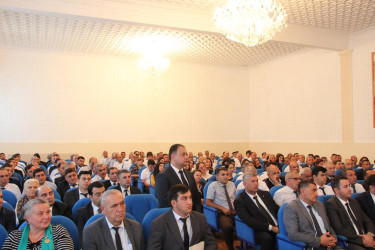 Goranboyda İcra Başçısı yanında Şuranın  növbəti iclası keçirildi