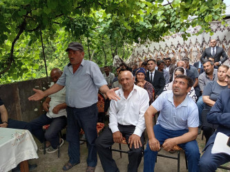 Erkeç kəndində səyyar qəbul keçirildi