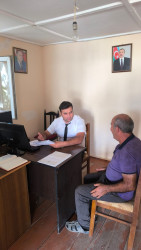 Goranboyda vətəndaş qəbulları davam edir