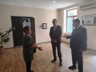 Goranboy rayon İcra Hakimiyyətində vətəndaşların müraciətləri dinlənildi