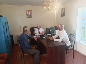 Goranboyda vətəndaşların müraciətlərinə xüsusi diqqət yetirilir