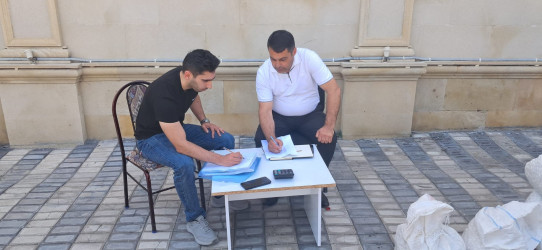 Goranboyda yaş barama tədarükü uğurla davam edir