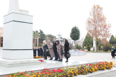 Goranboyda Ümummilli Lider Heydər Əliyevin anım günü ilə bağlı ümumrayon tədbiri keçirildi