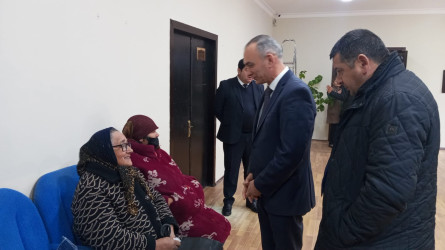 Goranboy rayon İcra Hakimiyyətində vətəndaşların müraciətləri dinlənildi
