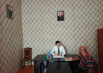 Goranboyda vətəndaş qəbulları davam edir