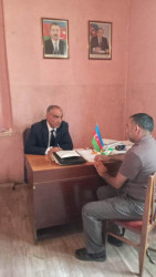 Goranboyda vətəndaş qəbulları davam edir
