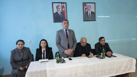 Goranboyda, “Erkən nikahın və qohumlar arasında nikahın mənfi fəsadları" mövzusunda maarifləndirici tədbir keçirildi