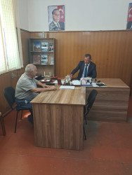 Goranboyda vətəndaş qəbulları davam edir
