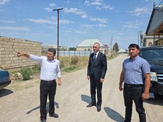 İcra Başçısının səyyar qəbulunda olunan müraciət yerində araşdırıldı