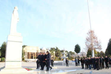 Goranboyda "Ümummilli lider Heydər Əliyevin anım günü" ilə bağlı,  tədbir keçirildi