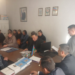 Goranboyda inzibati ərazi dairəsi üzrə nümayəndəliklərdə hesabat iclasları davam etdirilir