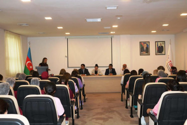 Goranboyda, xüsusi həssas əhali qruplarının sağlam qidalanmasının təmin edilməsi istiqamətində tədbirlərin həyata keçirilməsi məqsədilə görüş keçirildi