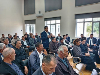 Qaraçinarda səyyar qəbul keçirildi