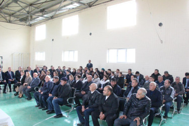 Quşçular kəndində səyyar qəbul keçirildi