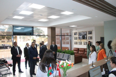 Goranboy rayon İcra Hakimiyyətinin başçısı Sağlamlıq Klinikasının fəaliyyəti ilə tanış oldu